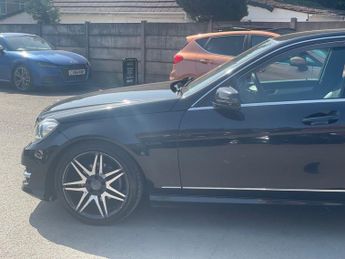 MERCEDES-BENZ C CLASS 1.6 C180 BlueEfficiency AMG Sport Plus Saloon 4dr Petrol G-Troni
