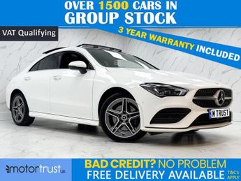 Mercedes CLA 1.3 CLA250e 15.6kWh AMG Line (Premium Plus) Coupe 4dr Petrol Plu