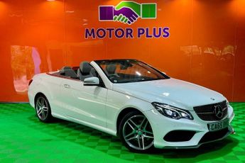 Mercedes E Class 2.1 E220 BlueTEC AMG Line (Premium) Cabriolet 2dr Diesel G-Troni