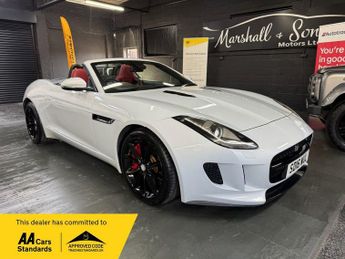 Jaguar F-Type 3.0 V6 S Convertible 2dr Petrol Auto Euro 6 (s/s) (380 ps)
