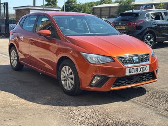 SEAT Ibiza 1.0 TSI SE Technology Hatchback 5 Door Petrol Manual Orange Euro