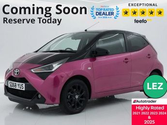 Toyota AYGO 1.0 VVT-i x-cite Hatchback 5dr Petrol Manual Euro 6 (71 ps)