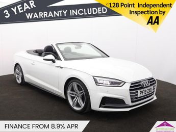 Audi A5 2.0 TFSI 40 S line Convertible 2dr Petrol Manual Euro 6 (s/s) (1
