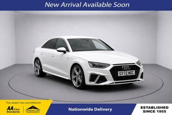 Audi A4 2.0 TFSI 35 S line Saloon 4dr Petrol S Tronic Euro 6 (s/s) (150 