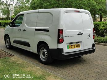 PEUGEOT E-PARTNER 700 50kWh Professional Premium + Long Crew Van Double Cab 6dr El
