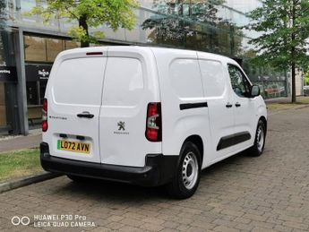PEUGEOT E-PARTNER 700 50kWh Professional Premium + Long Crew Van Double Cab 6dr El