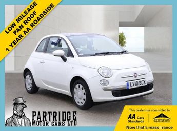 Fiat 500 1.2 Pop Hatchback 3dr Petrol Manual Euro 5 (s/s) (69 bhp)