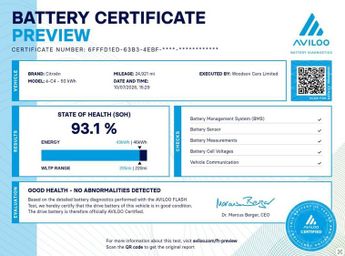 CITROEN e-C4 50kWh Shine Hatchback 5dr Electric Auto (136 ps)