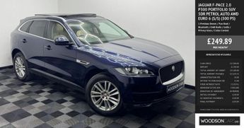 JAGUAR F-PACE 2.0 P300 Portfolio SUV 5dr Petrol Auto AWD Euro 6 (s/s) (300 ps)