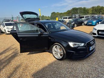 AUDI A3 2.0 TDI S line Sportback 5dr Diesel S Tronic Euro 6 (s/s) (Nav) 