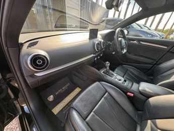 AUDI A3 2.0 TDI S line Sportback 5dr Diesel S Tronic Euro 6 (s/s) (Nav) 