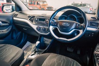 KIA PICANTO 1.25 2 Hatchback 5dr Petrol Auto Euro 5 (84 bhp)