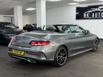 MERCEDES-BENZ C CLASS 1.5 C200 MHEV AMG Line (Premium) Cabriolet 2dr Petrol G-Tronic+ 
