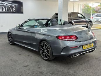 MERCEDES-BENZ C CLASS 1.5 C200 MHEV AMG Line (Premium) Cabriolet 2dr Petrol G-Tronic+ 