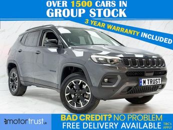 Jeep Compass 1.3 GSE T4 11.4kWh Trailhawk SUV 5dr Petrol Plug-in Hybrid Auto 
