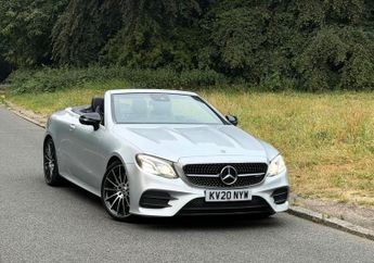 Mercedes E Class 2.0 E 300d Amg Line Premium Convertible Diesel 2dr Auto 241 BHP