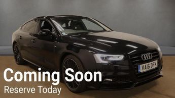 Audi A5 2.0 TDI Black Edition Plus Sportback 5dr Diesel Multitronic Euro