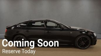 AUDI A5 2.0 TDI Black Edition Plus Sportback 5dr Diesel Multitronic Euro