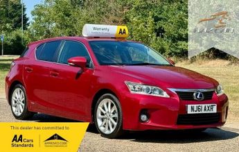Lexus CT 1.8 200h SE-I Hatchback 5dr Petrol Hybrid CVT Euro 5 (s/s) (136 