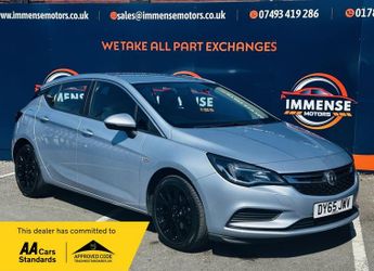 Vauxhall Astra 1.4i Turbo Tech Line Hatchback 5dr Petrol Manual Euro 6 (125 ps)