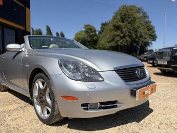 LEXUS SC 4.3 430 Convertible 2dr Petrol Automatic (269 g/km, 282 bhp)