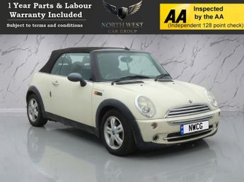 MINI CONVERTIBLE 1.6 One Convertible 2dr Petrol Manual Euro 4 (90 ps) 12 MONYHS M
