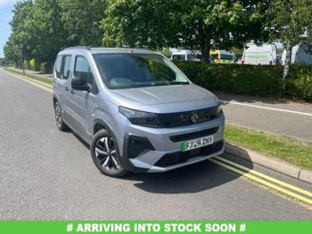PEUGEOT e-Rifter 52kWh GT Standard MPV 5dr Electric Auto (11kW Charger) (136 ps)