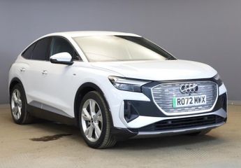 AUDI Q4 E-TRON 40 S line Sportback 5dr Electric Auto 82kWh (204 ps)