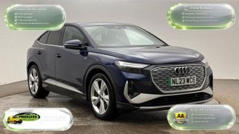 AUDI Q4 E-TRON AUTOMATIC 40 S line Sportback 5dr Electric Auto 82kWh (204 ps)