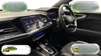 AUDI Q4 E-TRON AUTOMATIC 40 S line Sportback 5dr Electric Auto 82kWh (204 ps)