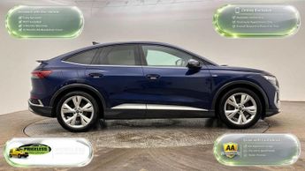 AUDI Q4 E-TRON AUTOMATIC 40 S line Sportback 5dr Electric Auto 82kWh (204 ps)