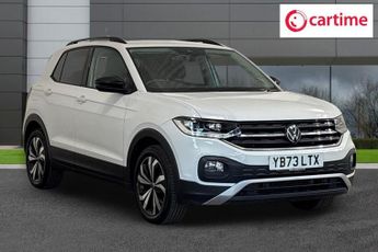VOLKSWAGEN T-CROSS 1.0 TSI Black Edition SUV 5dr Petrol DSG Euro 6 (s/s) (110 ps) F