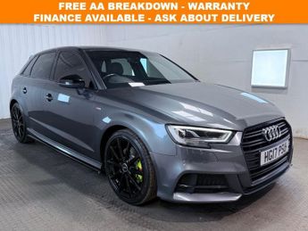 Audi A3 2.0 TFSI Black Edition Sportback 5dr Petrol Manual Euro 6 (s/s) 