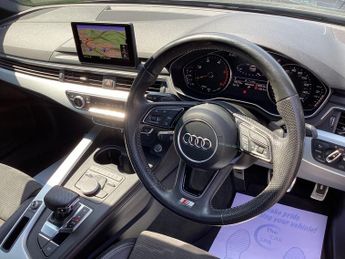 AUDI A4 2.0 TDI S line Saloon 4dr Diesel S Tronic Euro 6 (s/s) (150 ps)