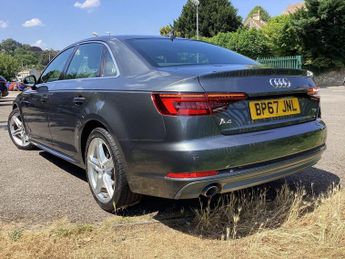 AUDI A4 2.0 TDI S line Saloon 4dr Diesel S Tronic Euro 6 (s/s) (150 ps)