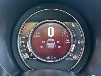 FIAT 500 1.2 Lounge Hatchback 3dr Petrol Dualogic Euro 6 (s/s) (69 bhp)