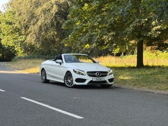 MERCEDES-BENZ C-CLASS 2.1 C220d AMG Line Cabriolet 2dr Auto Diesel G-Tronic+ Euro 6 (s