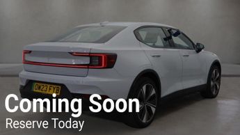 POLESTAR POLESTAR 2 Single Motor 78kWh Long Range Fastback 5dr Electric Auto FWD (23
