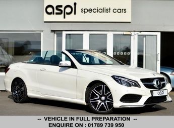 MERCEDES-BENZ E CLASS 3.5 E400 V6 AMG Line Cabriolet 2dr Petrol G-Tronic+ Euro 6 (s/s)