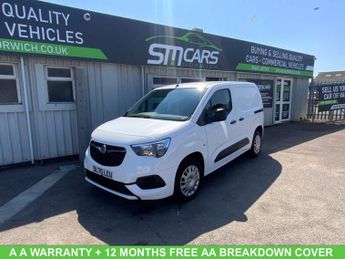 Vauxhall Combo 1.6 Turbo D 2300 Sportive Panel Van 4dr Diesel Manual L1 H1 Euro