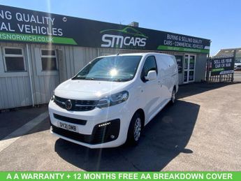 Vauxhall Vivaro 1.5 Turbo D 2900 Sportive Panel Van 5dr Diesel Manual L2 H1 Euro