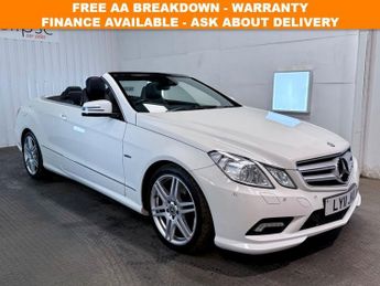 Mercedes E Class 3.0 E350 CDI V6 BlueEfficiency Sport Cabriolet 2dr Diesel G-Tron