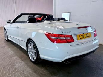 MERCEDES-BENZ E-CLASS 3.0 E350 CDI V6 BlueEfficiency Sport Cabriolet 2dr Diesel G-Tron