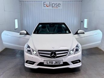 MERCEDES-BENZ E-CLASS 3.0 E350 CDI V6 BlueEfficiency Sport Cabriolet 2dr Diesel G-Tron
