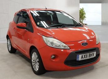 Ford Ka 1.2 Zetec Hatchback 3dr Petrol Manual Euro 5 (s/s) (69 ps)