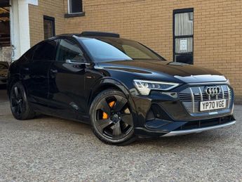 AUDI E-TRON 55 S line Sportback 5dr Electric Auto quattro 95kWh (408 ps)