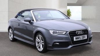 Audi A3 2.0 TDI S line Convertible 2dr Diesel S Tronic Euro 6 (s/s) (150