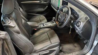 AUDI A3 CABRIOLET 2.0 TDI S line Convertible 2dr Diesel S Tronic Euro 6 (s/s) (150