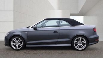 AUDI A3 CABRIOLET 2.0 TDI S line Convertible 2dr Diesel S Tronic Euro 6 (s/s) (150