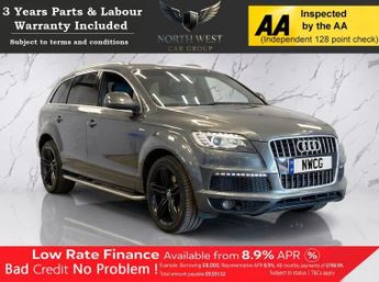 Audi Q7 3.0 TDI V6 S line Plus SUV 5dr Diesel Tiptronic quattro Euro 5 (
